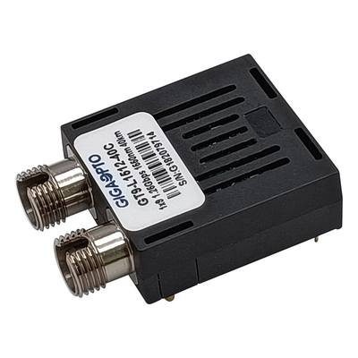 1x9 одиночный ST SC FC модуля SMF 1.25Gbps 1550nm 40km волокна LVPECL PECL двухшпиндельный