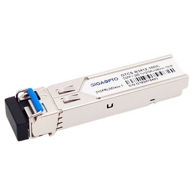 2 модуль LC SMF приемопередатчика BiDi CSFP 1000BASE BX SFP канала оптически