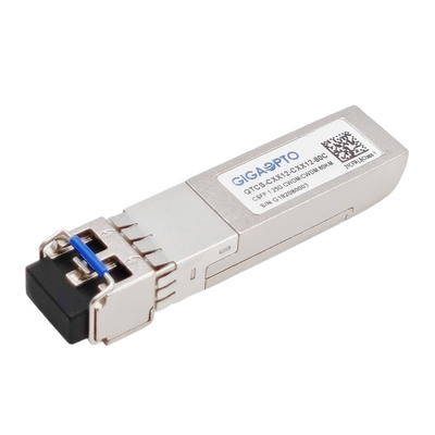 1000BASE CWDM CSFP удваивают DOM LC приемопередатчика SM C47 BIDI 80km TX C51 RX