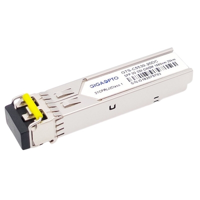 модуль 1270~1610nm приемопередатчика 3G SDI HD видео- CWDM SFP направляет pin-Вне DOM MSA 20KM LC