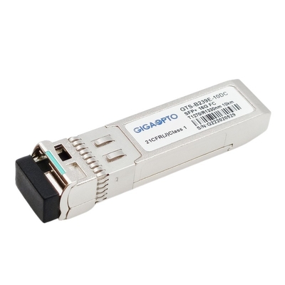 Модуль приемопередатчика модуля канала TX1270 волокна BiDi RX1330nm 10km LC 16G SFP+ оптически