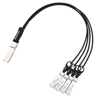 40G QSFP+ к 4 проламыванию DAC x 10G SFP+ для Cisco QSFP-4SFP10G-CU
