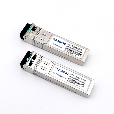 10G SFP+ оптический приемопередатчик с длиной волны 850nm/1310nm/1550nm