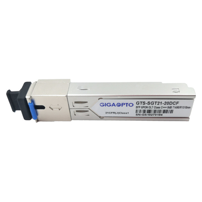Модули DDM силы класса D 8dBm TX приемопередатчика SFP GPON OLT оптически
