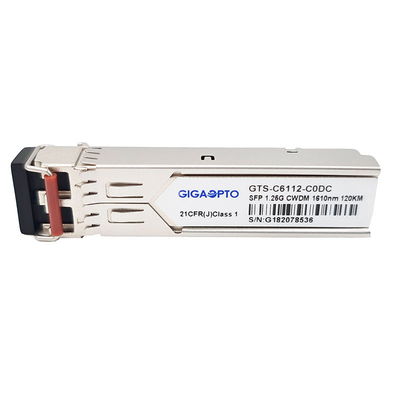 Двухшпиндельные DOM модуля 1.25G 1000BASE CWDM 1270 1610nm 120km LC SMF приемопередатчика SFP