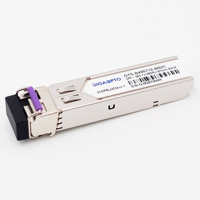 1.25G BiDi SFP 1000BASE-BX TX1490nm/RX1570nm 80km SMF DOM LC Модуль приемника