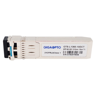 модули передатчика MSA 6G SDI SMPTE SFP 1310nm 10km SMF LC одиночные