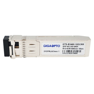 модуль приемников Non-MSA PIN 10km SMF BIDI LC 6G SDI SMPTE SFP RX1310nm RX1490nm двойной
