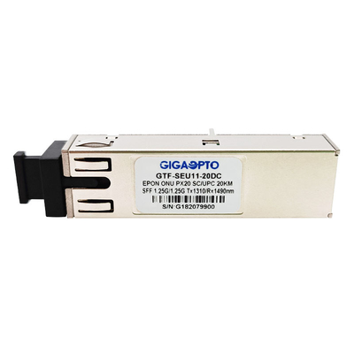 SC UPC SMF DDM модуля ONU PX20 1.25G SFF 2x10 TX1310nm/RX1490nm EPON SFF