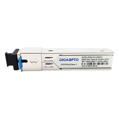 Родовой соединитель DDM SC APC модуля SMF 1310nm 1490nm приемопередатчика класса B+ ONU GPON SFP оптически