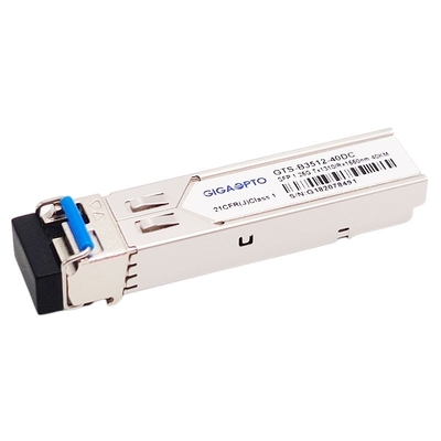 Модуль 1000BASE BX 1.25G BIDI TX1310nm RX1550nm SFP 40km приемопередатчика DOM SMF LC
