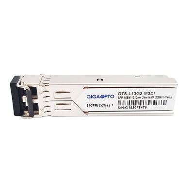 Модуль приемопередатчика 100BASE FX SFP оптически для приемопередатчика волокна локальных сетей 2km 155Mbps 1310nm гигабита двухшпиндельного