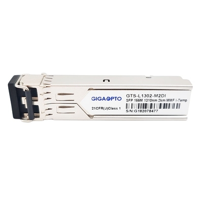 Промышленные DOM 155Mbps LC 1310nm MMF 2km дуплекса модуля 100BASE FX приемопередатчика SFP оптически