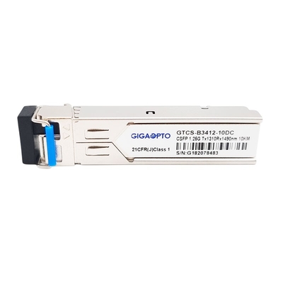 2 модуль LC SMF приемопередатчика BiDi CSFP 1000BASE BX SFP канала оптически