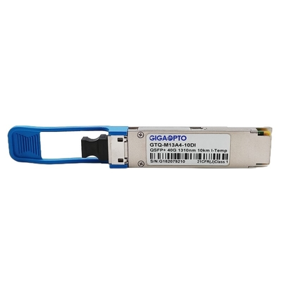 DOM QSFP+ SMF 40GBASE PSM4 4x10G 10km 1310nm MTP MPO-12 промышленные