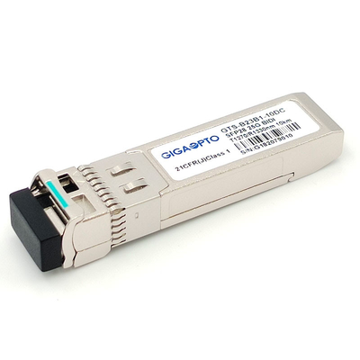 Двухнаправленные оптически DOM 1270nm-TX/1330nm-RX модуля 10km LC приемопередатчика SFP28