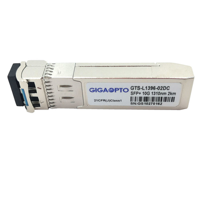 DOM LC приемопередатчика 10GBASE-LRM2 10G SFP+ 1310nm SMF 2km оптически