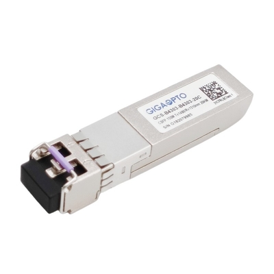 2 DOM приемопередатчика TX1490nm RX1310nm LC 20km волокна волокна 100BASE BIDI CSFP