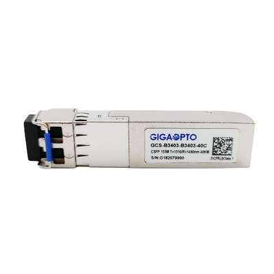 DOM приемопередатчика TX1310nm RX1490nm LC 40km SFP BIDI компакта двойных каналов 155Mbps