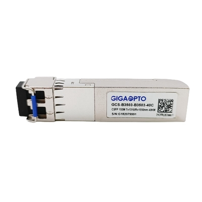 2 DOM LC 40km приемопередатчика волокна 100Base CSFP BIDI БЫВШИХ TX 1310nm RX 1550nm