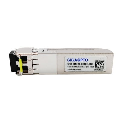 100BASE BX CSFP удваивают DOM LC приемопередатчика BIDI 40km TX1550nm RX1310nm SM