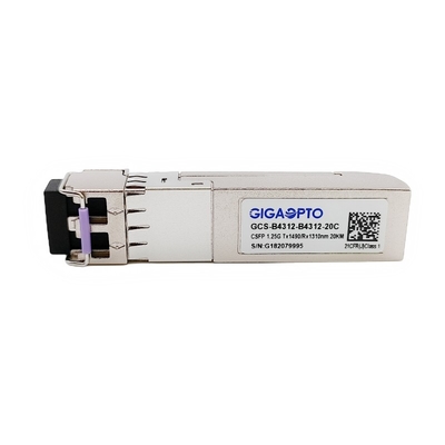1000Base 2 направляет модуль TX1490nm/RX1310nm 20km приемопередатчика SFP компакта BIDI CSFP