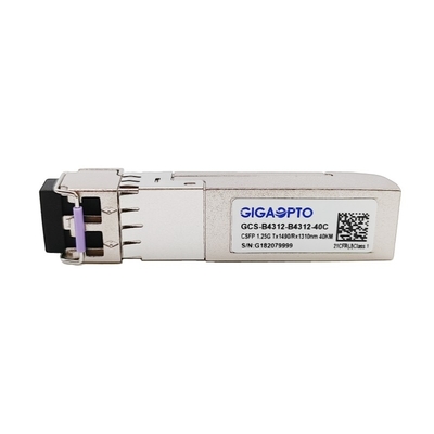 1.244G удваивают - модуль TX1490nm RX1310nm SMF 40km приемопередатчика канала BIDI CSFP