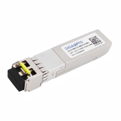 DOM приемопередатчика 40km TX1550 RX1310 SM LC 1000BASE CSFP двойные BIDI