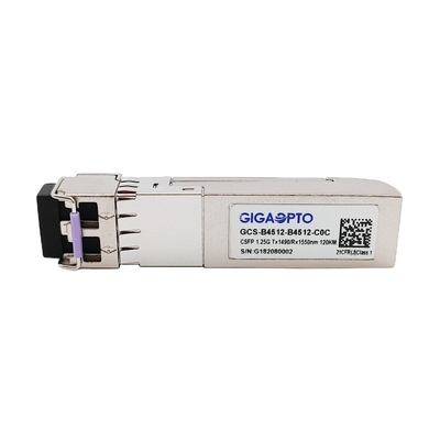 1000BASE CSFP удваивают приемопередатчик DOM BIDI 120km TX1490 RX1550 SM LC
