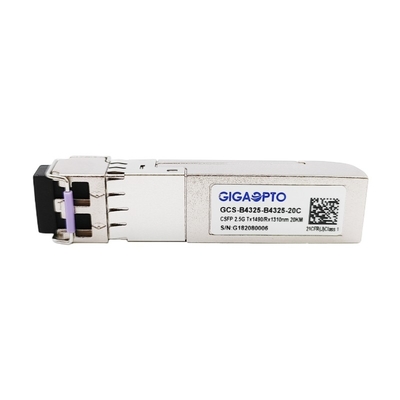 2 DOM приемопередатчика 20km TX1490 RX1310 LC волокна 2.488Gbps CSFP BIDI SM