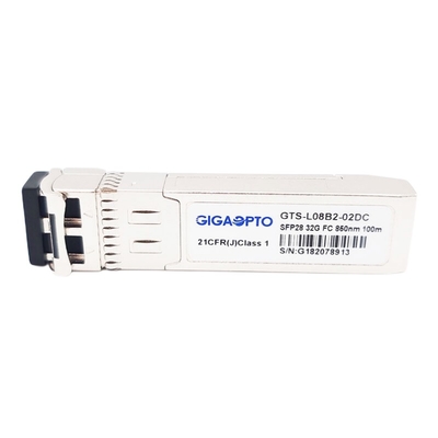 DOM модуля 100m LC приемопередатчика SW 850nm SFP28 длины волны 32GFC канала волокна 32G короткие