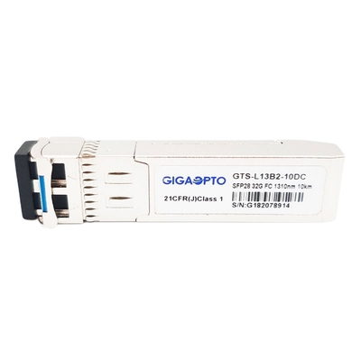 DOM приемопередатчика 1310nm 10km SMF LC канала волокна 32G FC LW SFP28
