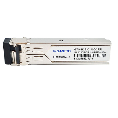 Модуль не MSA картин приемников 1310nm/1550nm 10km 3G-SDI SFP двухнаправленный двойной видео- патологический