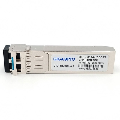 Не DOM модуля оптически передатчиков 10km MSA 12G-SDI видео- SFP 1310nm двойные LC
