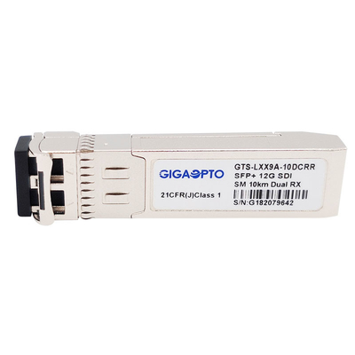 DOM не MSA Pinout модуля приемников 10km 12G-SDI SFP+ двойные LC