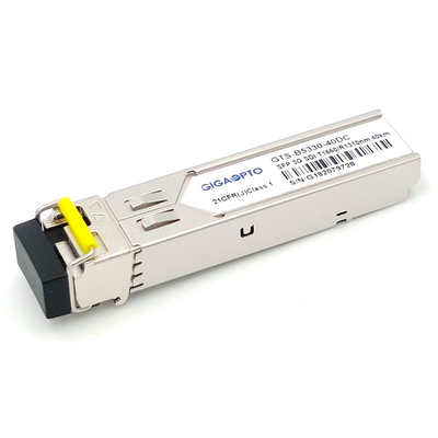 модуль приемника передатчика 3Gbps MSA SMPTE SFP BiDi TX1550nm RX1310nm 40km для SD/HD/3G-SDI LC SMF DDM