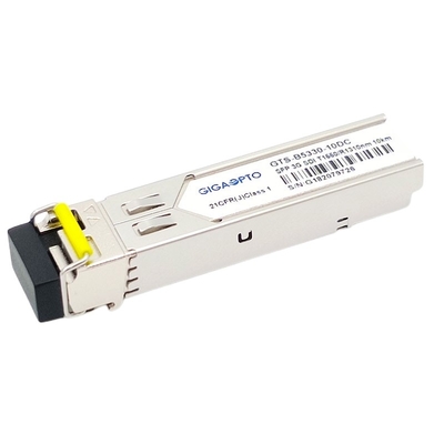одиночный модуль DDM MSA приемопередатчика картин модуля TX1550nm RX1310nm 10km BiDi SFP режима 3Gb/S видео- патологический