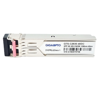 картины модуля приемопередатчика SFP приемника передатчика 3Gb/S CWDM видео- патологические 40km MSA