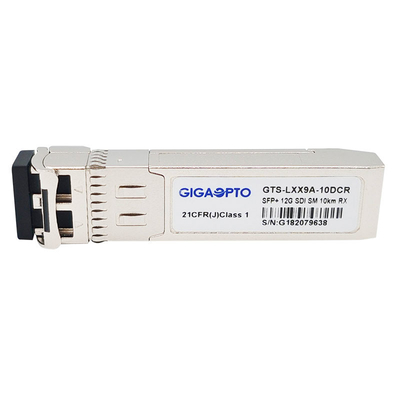 Модуль оптически приемника MSA 12G SDI видео- SFP 1310nm 10km одиночный для 12G 6G 3G HD SD-SD