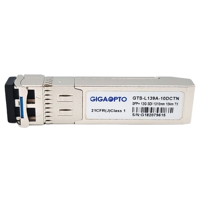DOM не MSA Pinout LC SMF приемопередатчика SFP одиночного передатчика 1310nm 12Gbps 10km видео- модуля