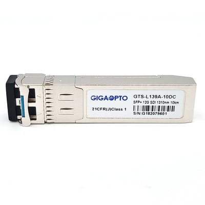 модуль HD/SD-SDI приемопередатчика картины 1310nm 10km DDM SFP+ LC SMF MSA видео 12G SDI SMPTE патологический
