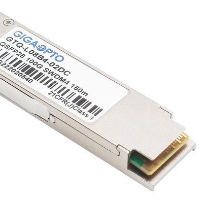 DOM LC приемопередатчика 100m 100GBASE-SWDM4 QSFP28 850nm-940nm MMF