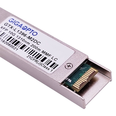 модуль FP 1310nm MMF 220m приемопередатчика 10G XFP LRM оптически над DOM OM3 MMF