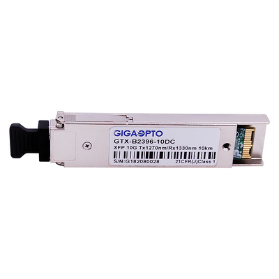 Приемопередатчик 1270nm 10GBASE-BX XFP двухнаправленный оптически/DOM 1330nm 10km LC