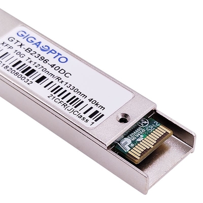 Модуль 1270nm/1330nm 40km приемопередатчика волокна WDM DOM 10Gbps XFP