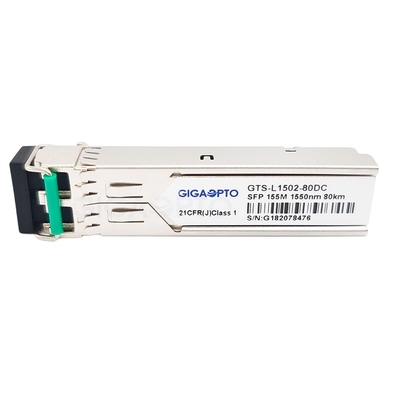 Приемопередатчик 155Mbps 80km DOM 1550nm Cisco SFP LC для SMF GLC-FE-100ZX