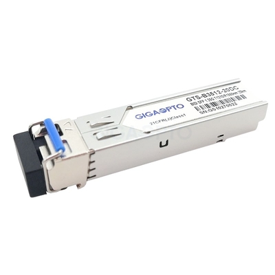 Модуль TX1310nm RX1550nm 20km приемопередатчика 1000BASE-BX Cisco GLC-BX-20U совместимый SFP