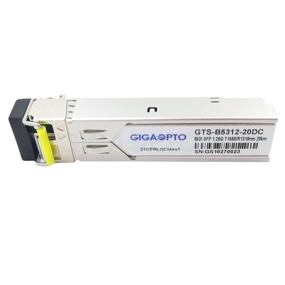 Приемопередатчик TX1550nm/RX1310nm 20km SMF GLC-BX-20D 1000BASE-BX Cisco SFP