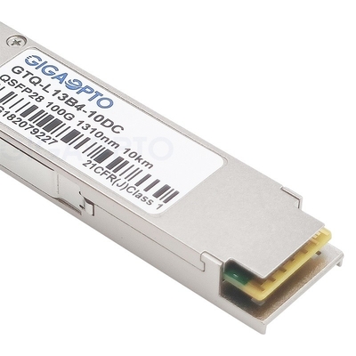 Модуль 10km SMF приемопередатчика волокна 100GBASE-LR4 QSFP28 для Cisco QSFP-100G-LR4-S