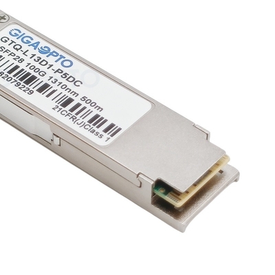Одиночный модуль 500m LC приемопередатчика Lambda QSFP28 оптически для Cisco QSFP-100G-DR-S